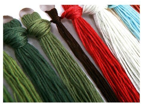 50X90cm Needlework,100% Printed Cross stitch,Sets For Embroidery kit Full Cross-Stitching Cotton&Silk floss Blue Fish: cotton threads