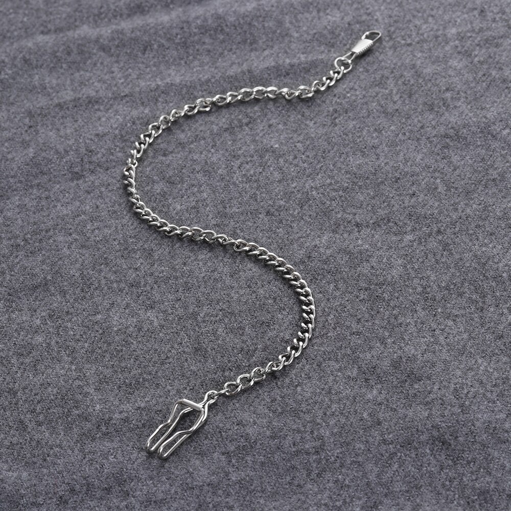 Classic Golden Plated Pocket Watch Chain key Chain