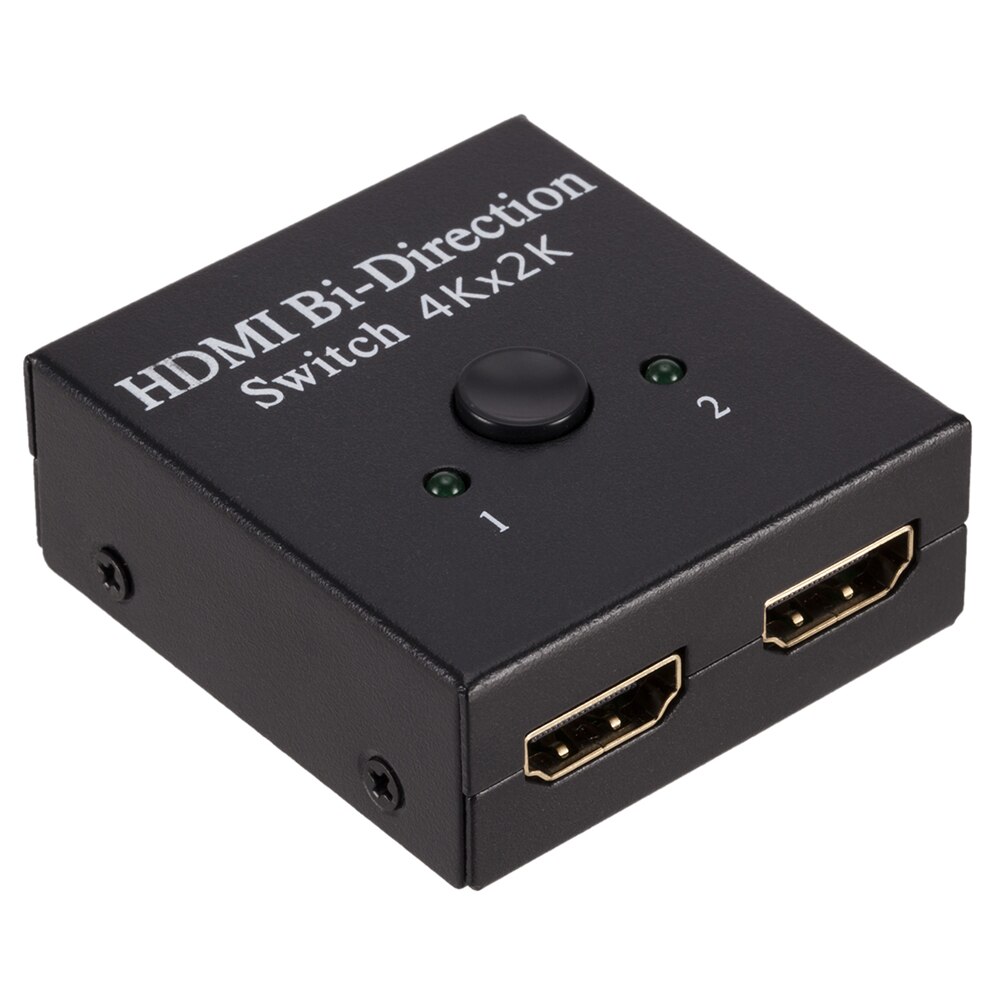 HDMI Splitter BI-Directional Switch 1 In 2 Out / 2 Input 1 Output for TV Monitor
