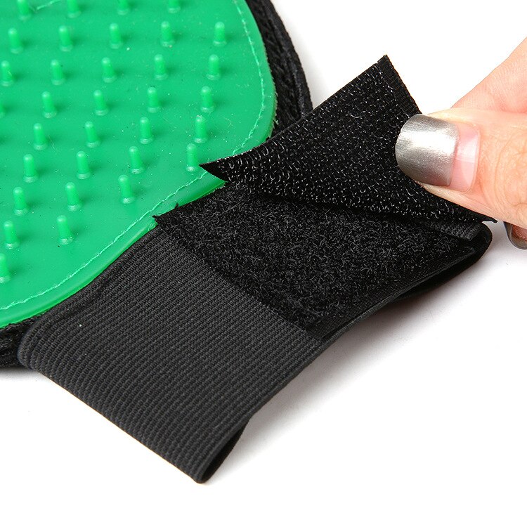 Funpup Kat Handschoen Kat Grooming Handschoen Pet Borstel Handschoen Voor Kat Hond Haar Verwijderen Borstel Hond Deshedding Cleaning Kammen Massage handschoenen