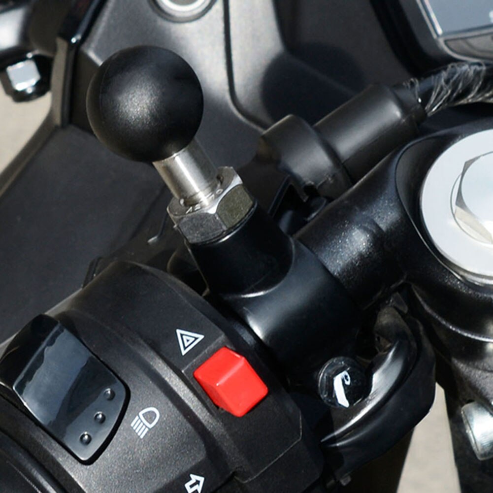 Ball Kopf Adapter M8 M10 Gewinde Schraube für RAM montieren Motorrad Lenker Basis U Bolzen Fahrrad Reiten Aktion Kamera Teile