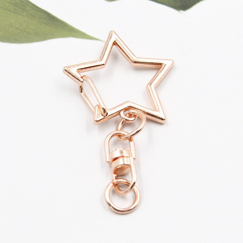 Various Gold Love Five-pointed Star Crafts Pendant Super Light Clay Slime Accessories DIY Jewelry Materials Crystal Mud Filler: 10