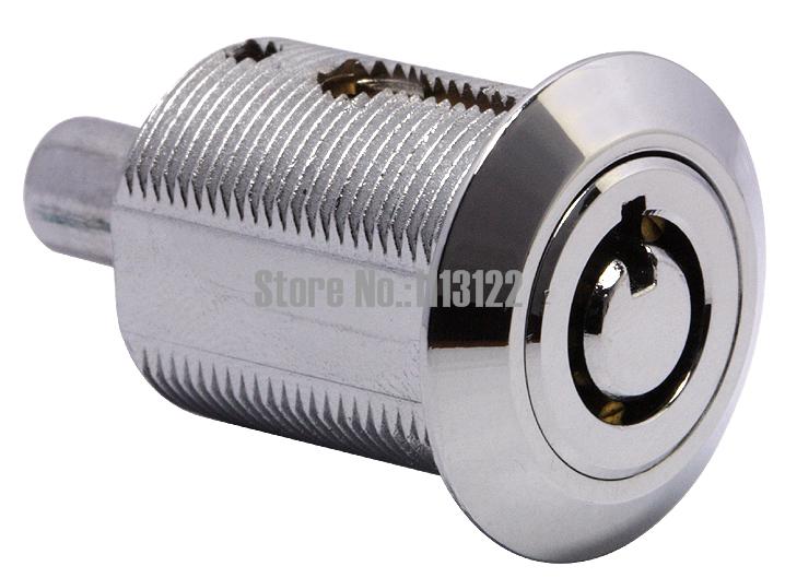 Llave Tubular M19 de bloqueo de cilindro de émbolo, bloqueo de gabinete de archivos de traducción, 7 pines, 5 uds.