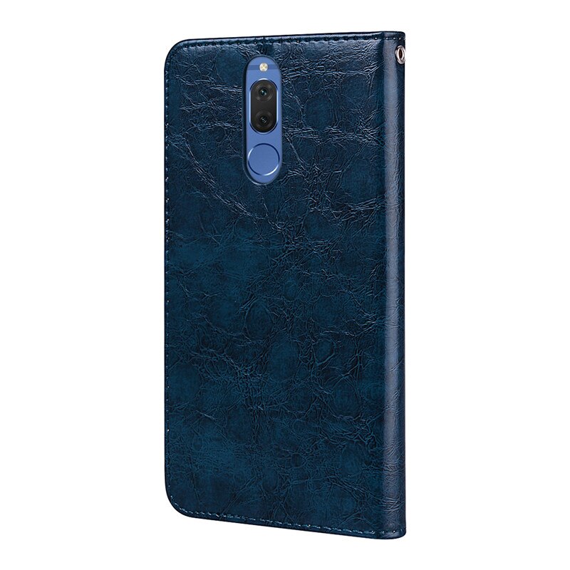 Carteira de couro caso para huawei mate10 lite titular do cartão da aleta para huawei companheiro 10 lite RNE-L21 RNE-L01 RNE-L02 saco do telefone coque