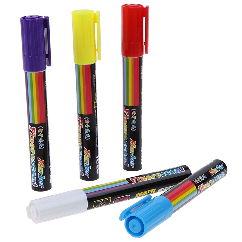 1 Uds. Juego de marcadores de abeja reina, 8 colores, herramientas de apicultura y abejas, Queen Bee, marcas de plástico, bolígrafo, herramientas de abeja