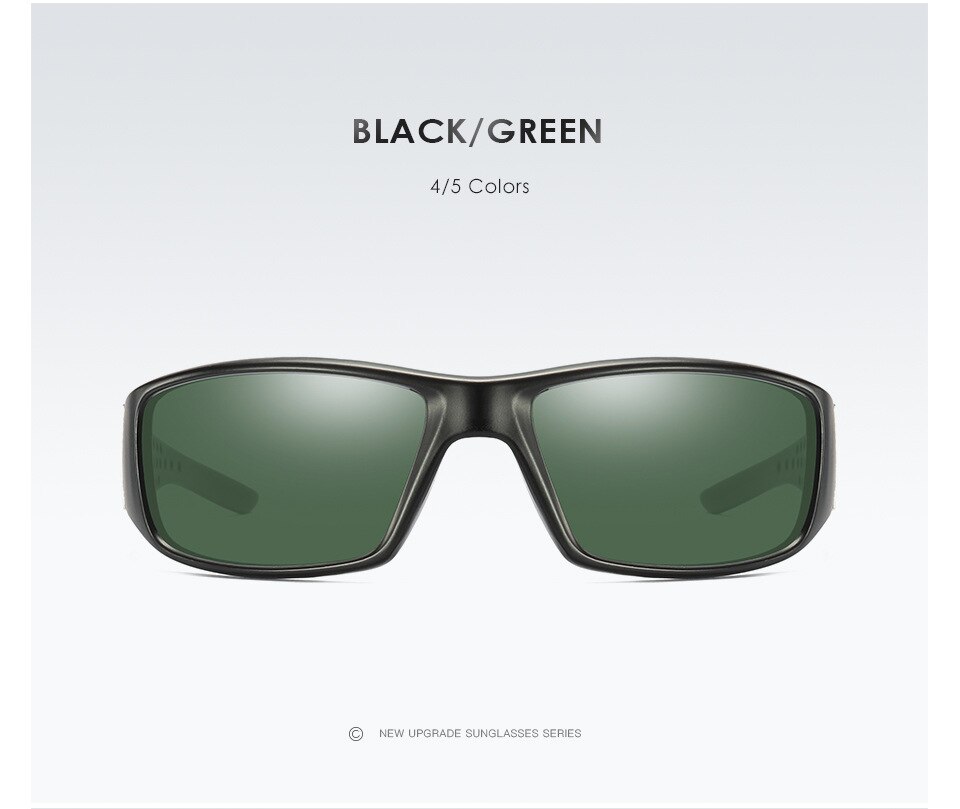 Gepolariseerde outdoor rijbril anti-zand visbril zonnebril anti-zand visbril zonnebril  a602: Groente