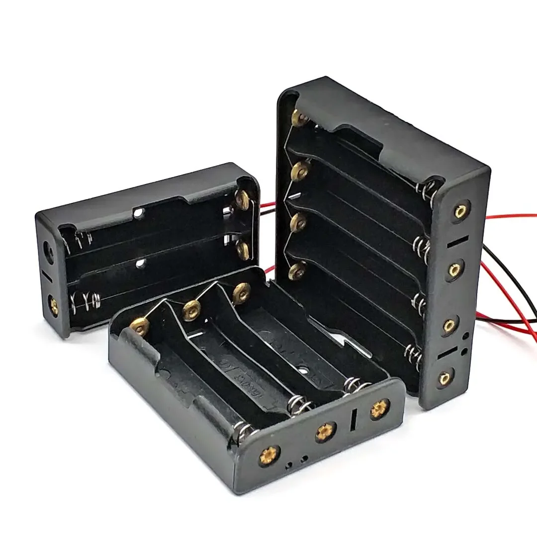18650 boîtiers de batterie externe 1X 2X 3X 4X 18650 support de batterie boîte de rangement 1 2 3 4 18650 boîte de batterie parallèle