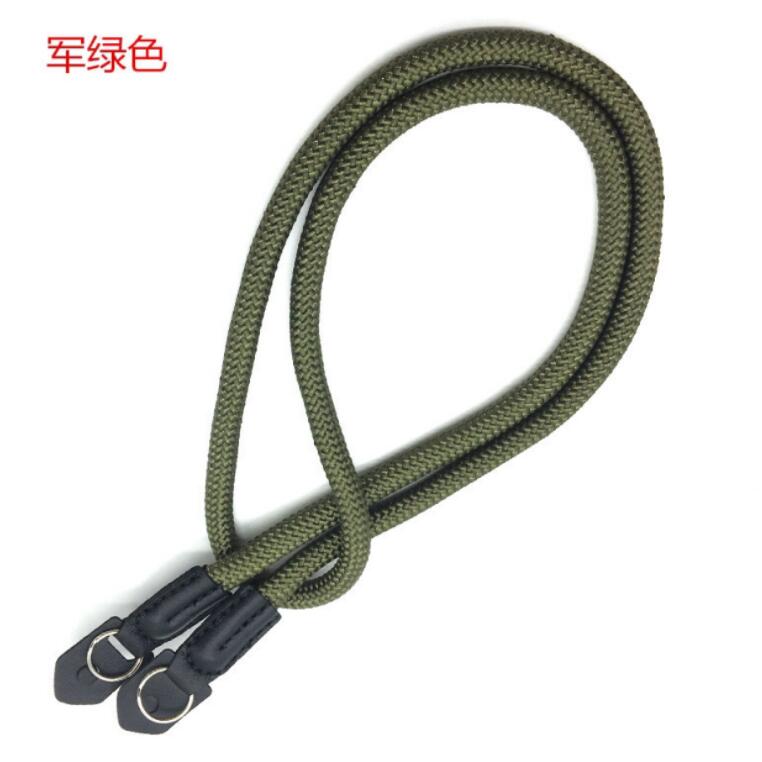 Sangle de cou en Nylon pour caméra reflex numérique, sangle de poignet à dégagement rapide pour GoPro, nikon, canon, accessoires: Green