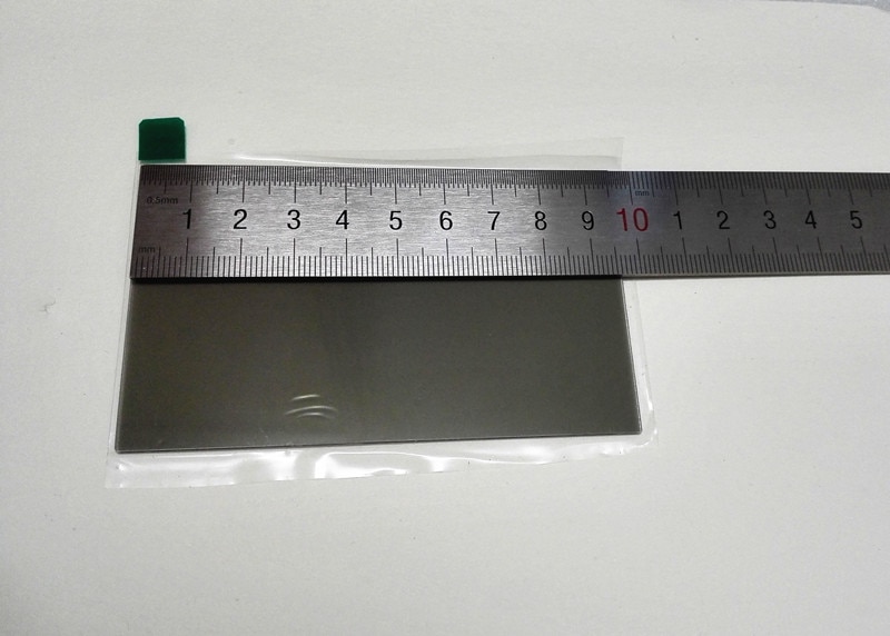Lámina de aislamiento térmico para proyector, película polarizada de vidrio polarizado, pantalla de reparación para proyector de 4 pulgadas, color amarillo