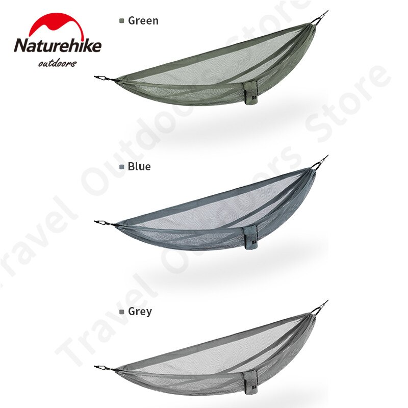 Naturehike – hamac en toile d&#39;araignée ultraléger pour 1 à 2 personnes, sensation de glace, respirant, poids 800 kg, DC-C02 g, été, 200