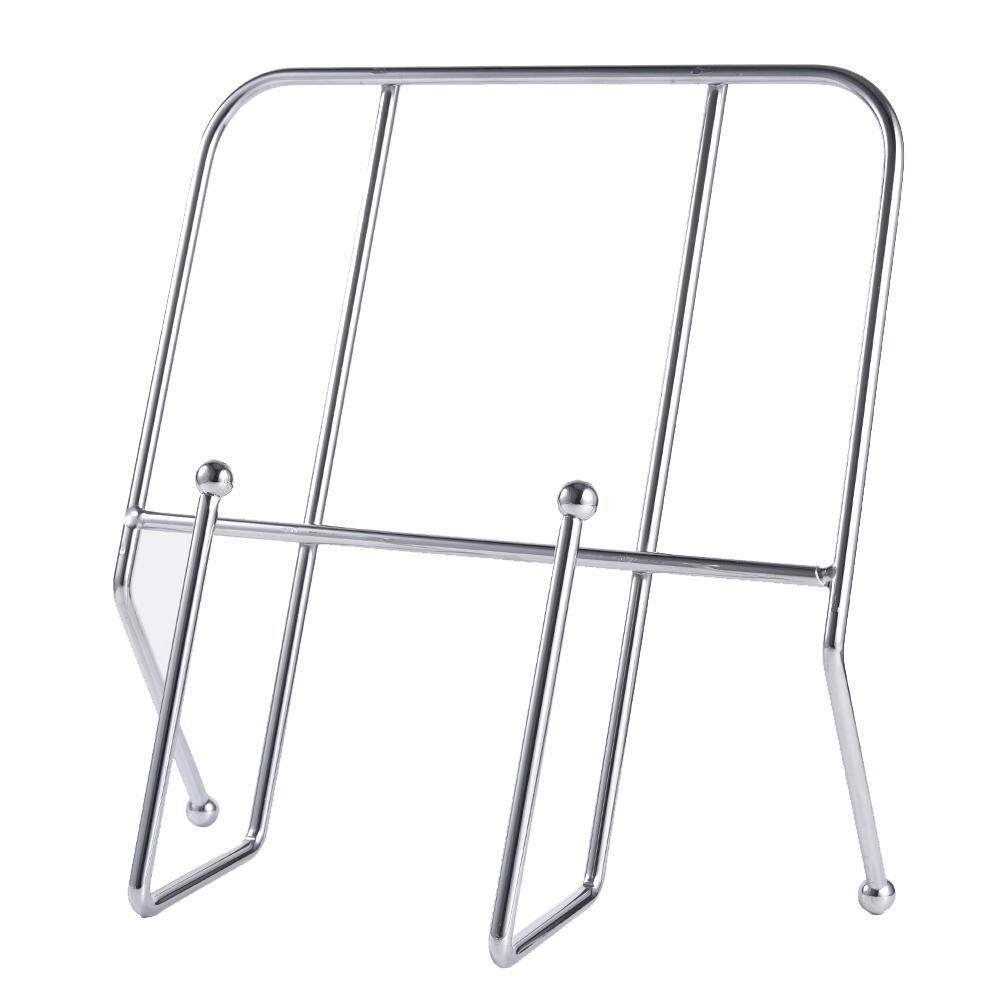 Simple Book Stand Wrought Iron Desktop Bookshelf Innovative Desk Photo Frame Bracket File Finishing Storage Rack Desk Organizer