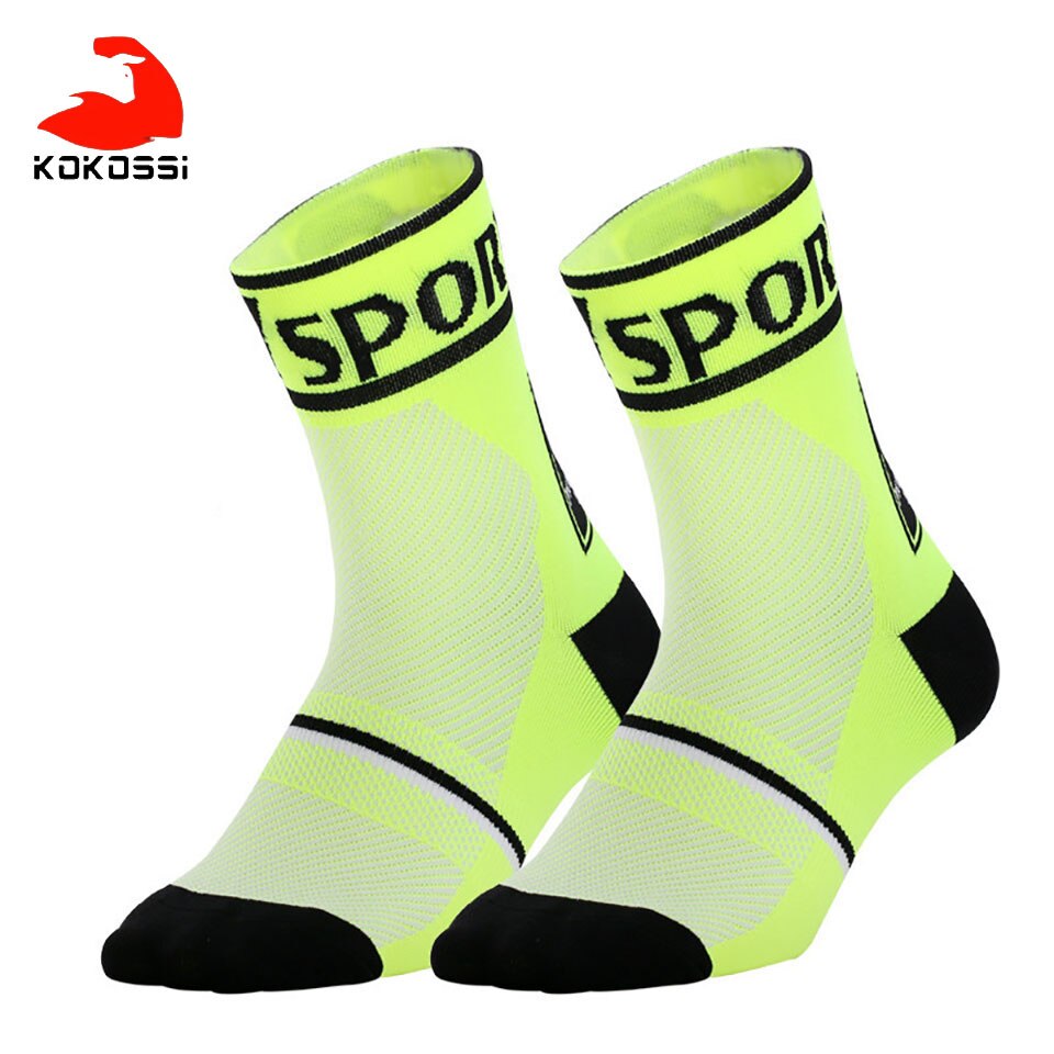 Sportowe Outdoor profesjonalne skarpety rowerowe oddychające wędkarstwo wspinaczka piesze wycieczki bieganie piłkarskie skarpetki koszykarskie: 03 / L Size 39-46