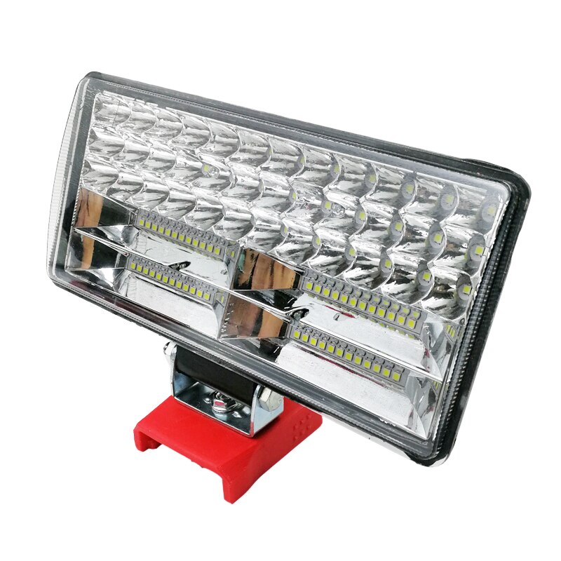 Luces LED de trabajo para coche, foco de antorcha eléctrica, lámpara de mesa portátil con Control de haz alto y bajo, batería de iones de litio de 18V