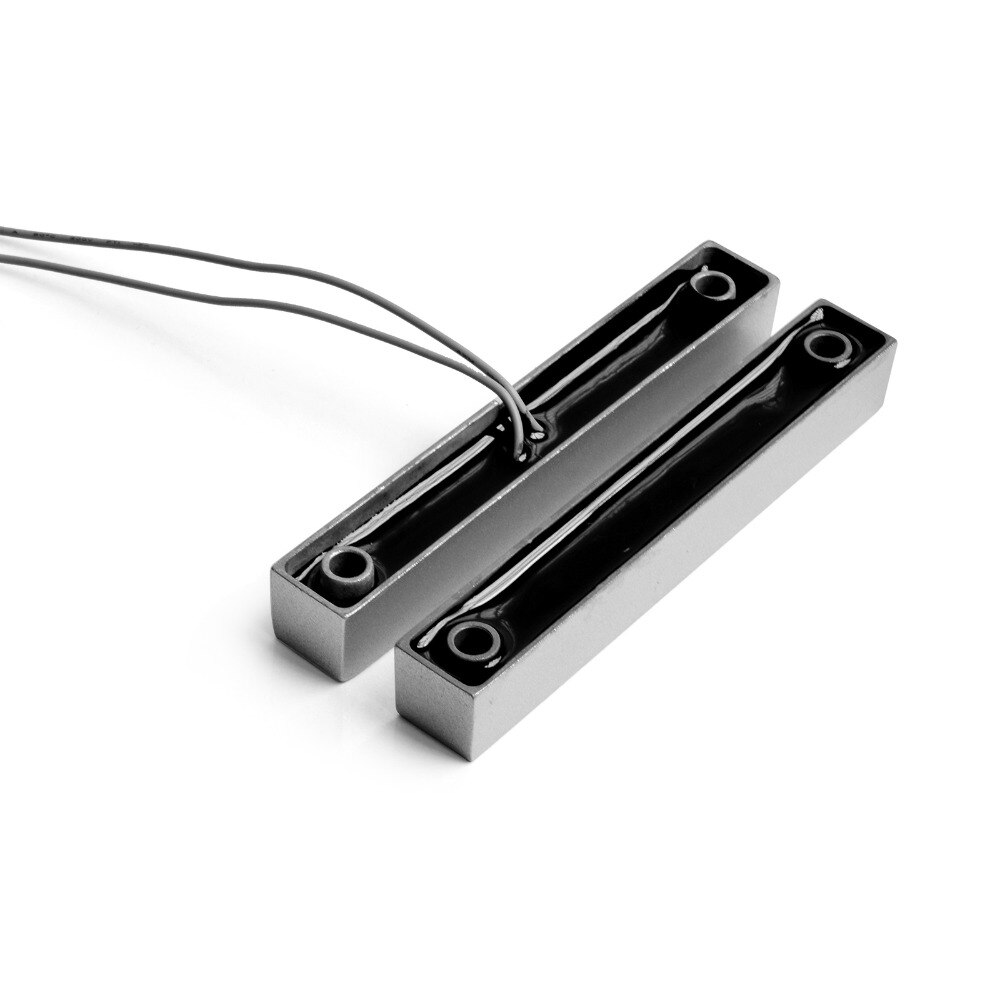 For wired alarm system NC Normally Close Home Alarm System Surface Mounted Wired Metal Iron Gate Magnetic Contact Switch MC-58