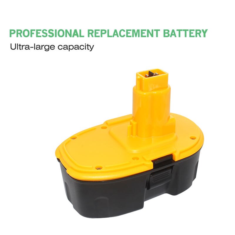 DC9096 Akku für Dewalt DC9096-2 Ni-MH 18V 4600mAh DE9039 DC9099 Batterie DE