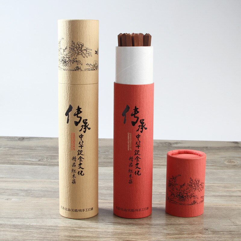 Chinese Eetstokjes, 10 Sets Van Vleugels, Houten Vleugels, Palissander, Geschenkdozen