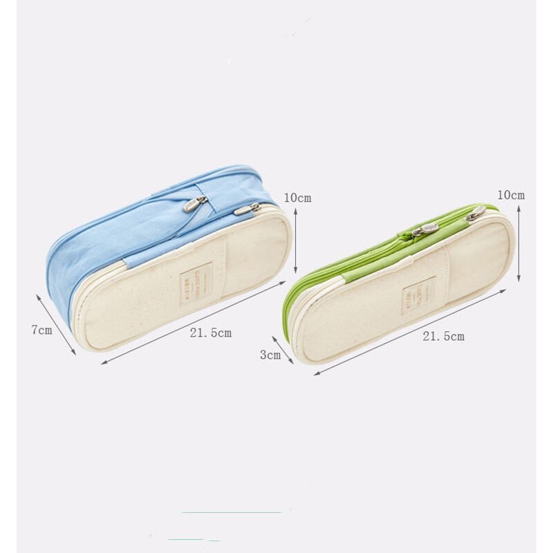 Macaron color matching color changeable large capacity pencil case