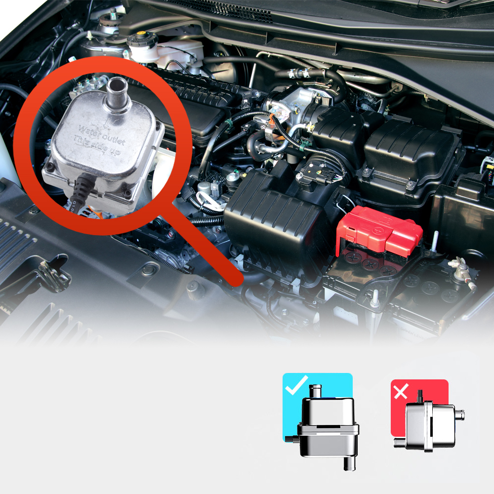 220V 1500W Car Heating Parking Heater Car Preheater Auxiliary Gasoline Diesel Motor Water Tank Heater Engine Coolant Heater