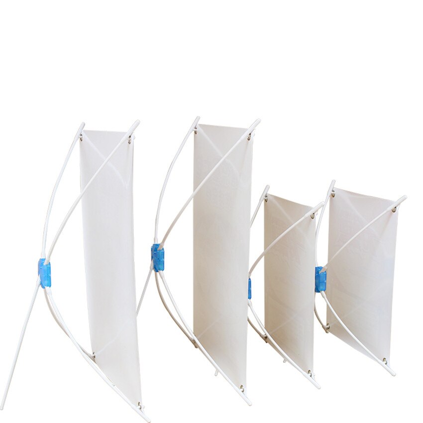 Economy A3A4 Mini X Banner Advertising Display Poster Stand On Desk For Exhibition Trade Show Booth(No Printing) 20pcs