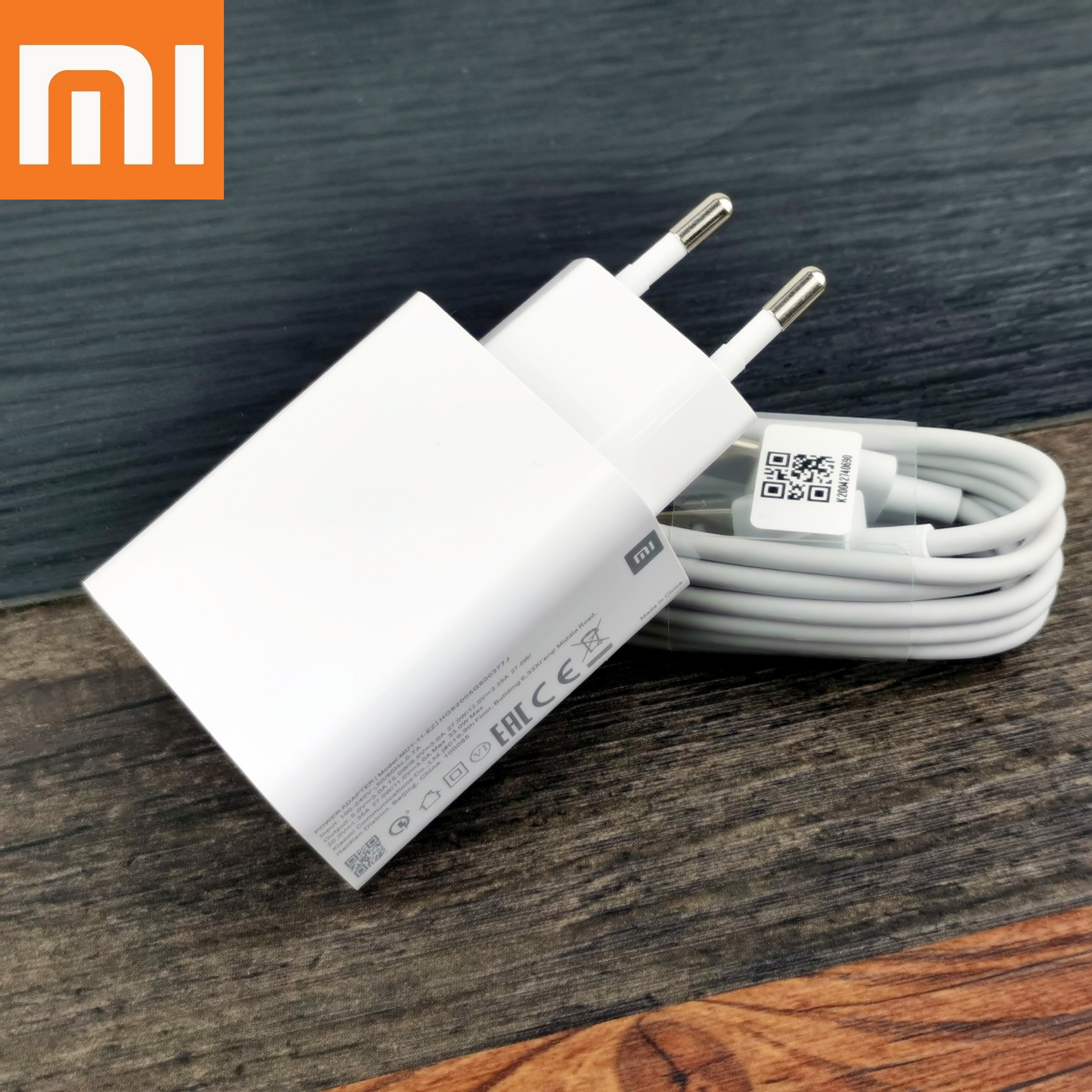 XiaoMi nowy 33W szybka ładowarka szybkie rodzaj Usb-C kabel QC4.0 turbosprężarka adapter robić ładowania dla Mi 10 zawodowiec 10 9 8 A3 Redmi K30 S K20 uwaga 9 zawodowiec