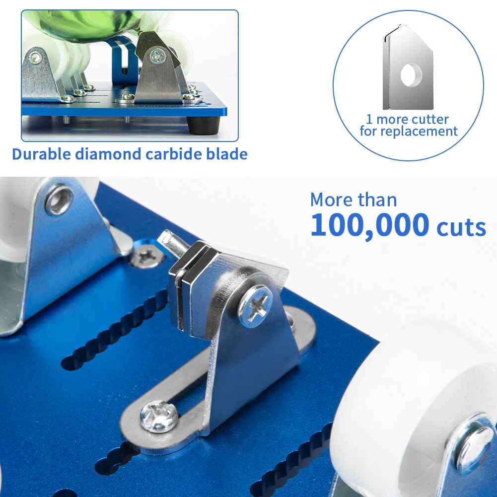 Glass Bottle Cutter Tool Roller Glass Cutter Square Round Wine Beer Glass Sculptures Cutter Machine Glass Cutting Bottles Holder