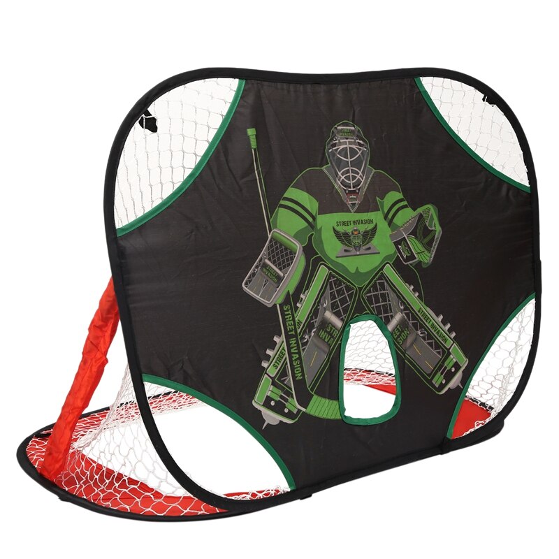Hockey Goal Training Net - 34x34x2cm - Double Sided - Metal Oxford Cloth