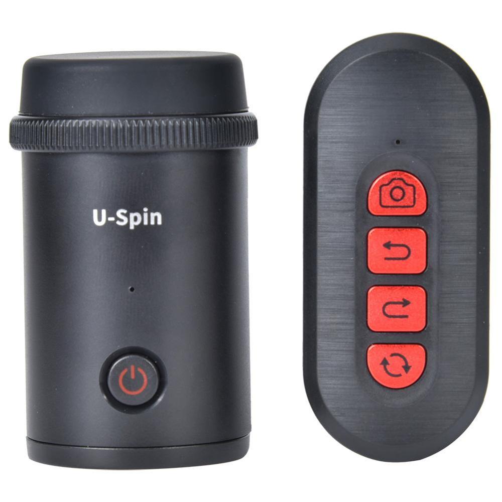 Ulanzi-spin bluetooth controle remoto panorâmica de 360 graus rotativo bola elétrica cabeça fotografia gravação acessório: USpin