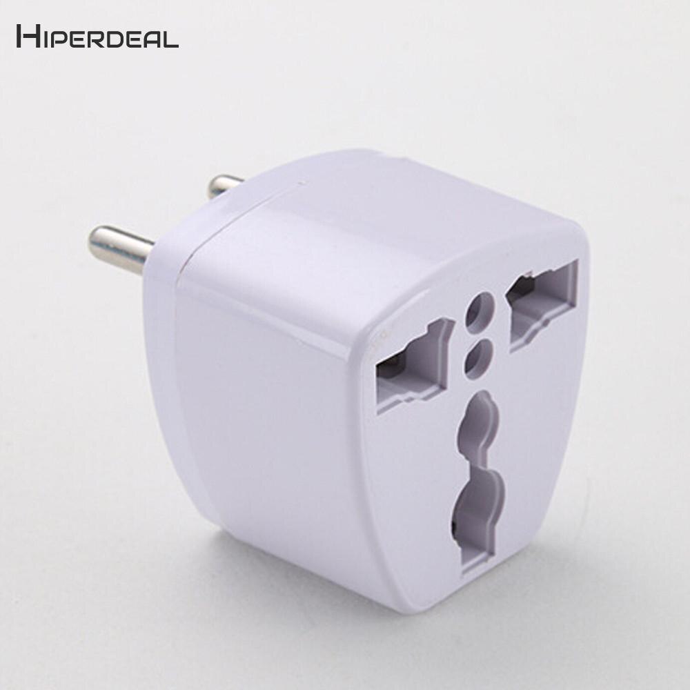HIPERDEAL US To EU Europe And Universal AC Power Plug World Business Travel Adapter Converter International Use QIY24 D05