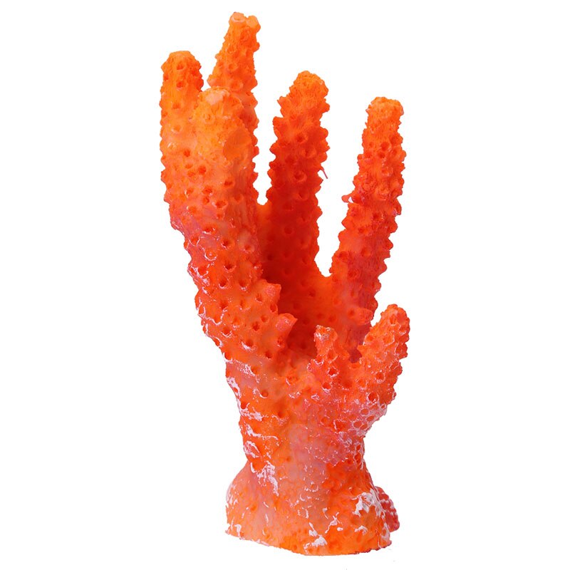 Artificial Resin Coral Plant Aquarium Fish Tank Decorations Underwater Ornament -Y102: Default Title
