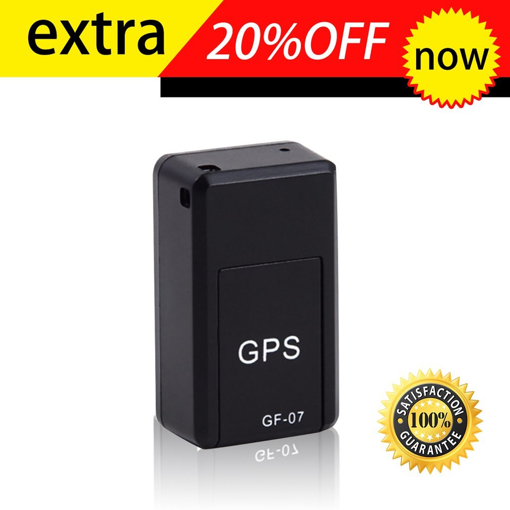 Gf07 Gsm Gprs Mini Car Magnetic Gps Anti-Lost Recording Real-Time Tracking Device Locator Tracker Support Mini Tf Card