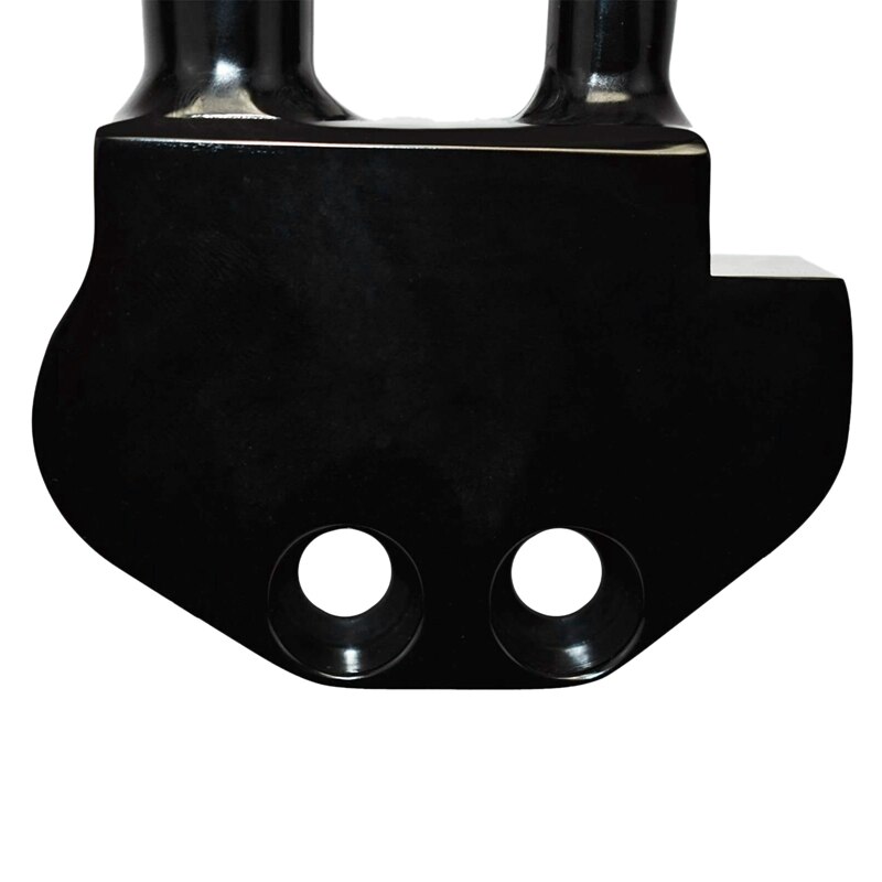 A-Team Performance A/C Compressor Curved Manifold for Sanden SD7B10 7176 SD7 Style Black