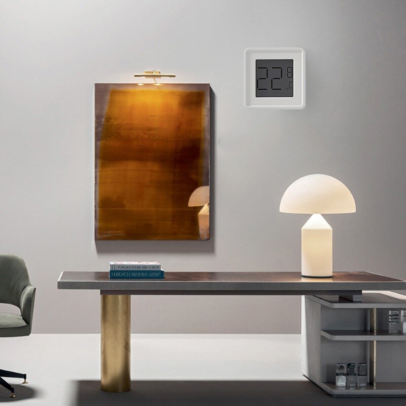 Digital Thermometer 2 Lcd Screen Digital Hydrometer Wireless Smart Temperature Humidity Sensor No Battery