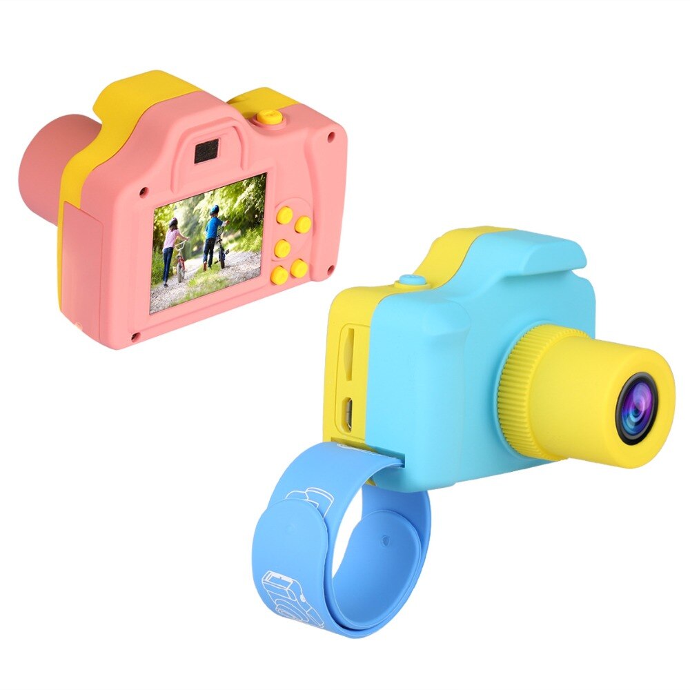 1.5 Inch 2MP 1080P Mini LSR Cam Digital Camera for Kids Baby Cute Cartoon Multifunction Camera Children Birthday Best