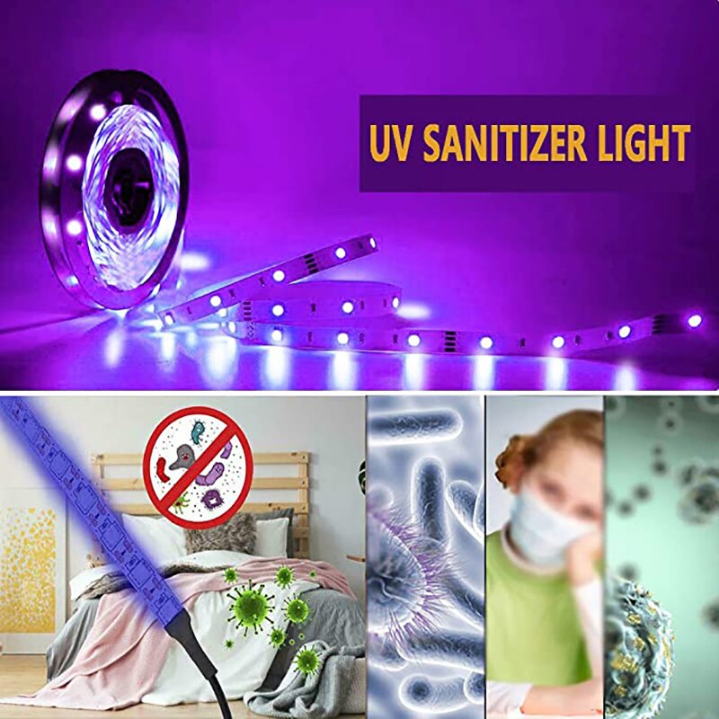 Intelligent Remote Control Disinfection Lamp With LED Germicidal Lamp Ultraviolet UVC Germicidal Lamp Mite Killing Disinfector