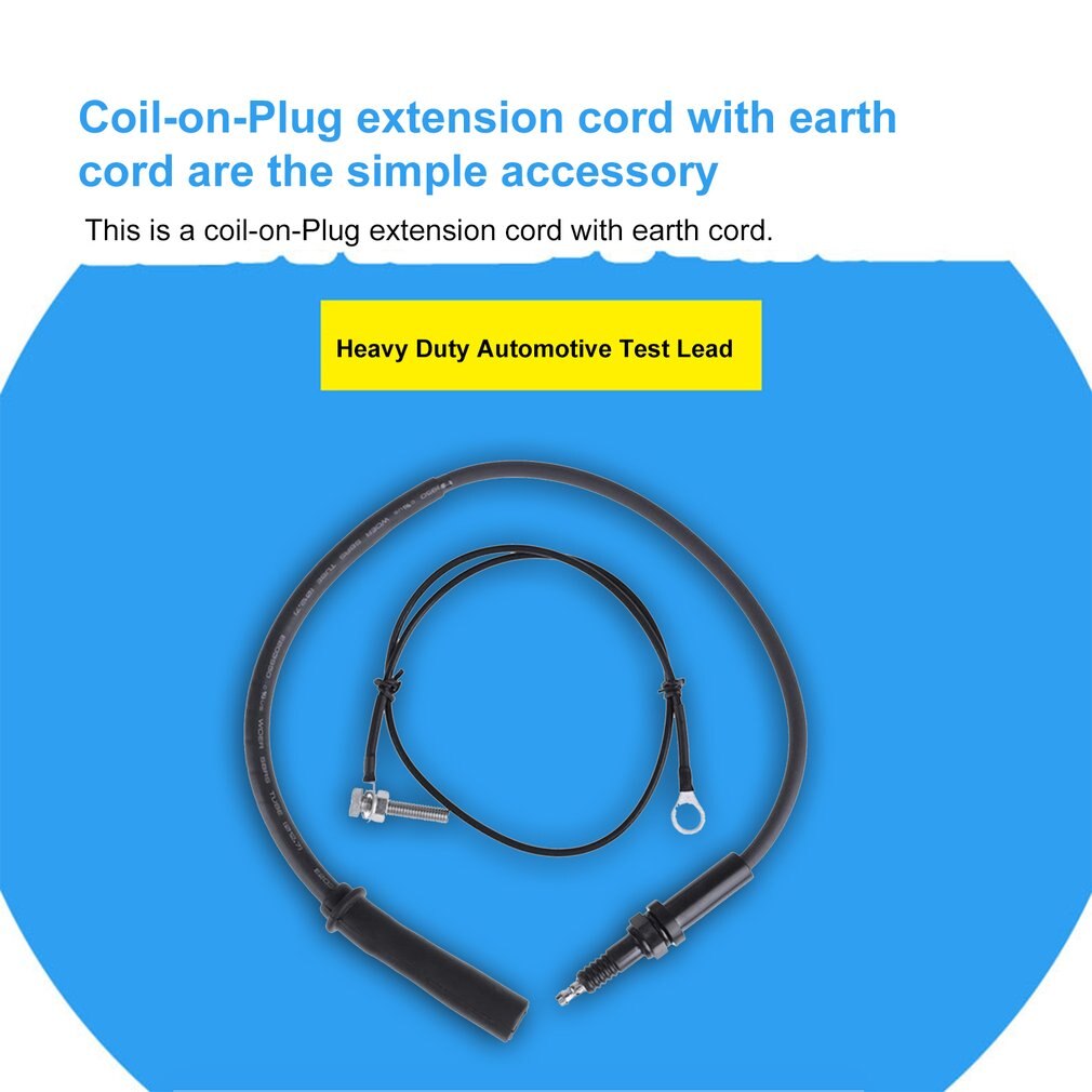 Hantek HT308 Coil-on-Plug Extension Cord Cable for Secondary Ignition Trouble Shooting Automobile Diagnostic Testing Cable
