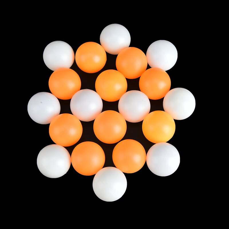 10 stk bordtennisbold bordtennisbolde til konkurrence træningstilbehør diameter 40mm gul hvid