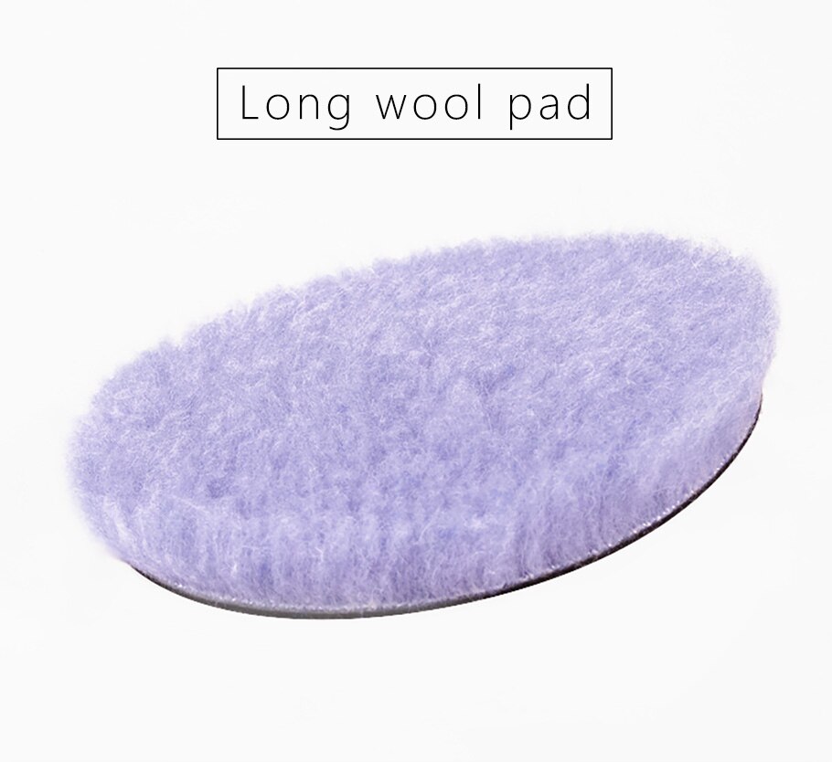 6 Inch Lambs Woollen Polishing Buffing Pad Polisher Pads For Car Detailing Waxing Polishing Buffer