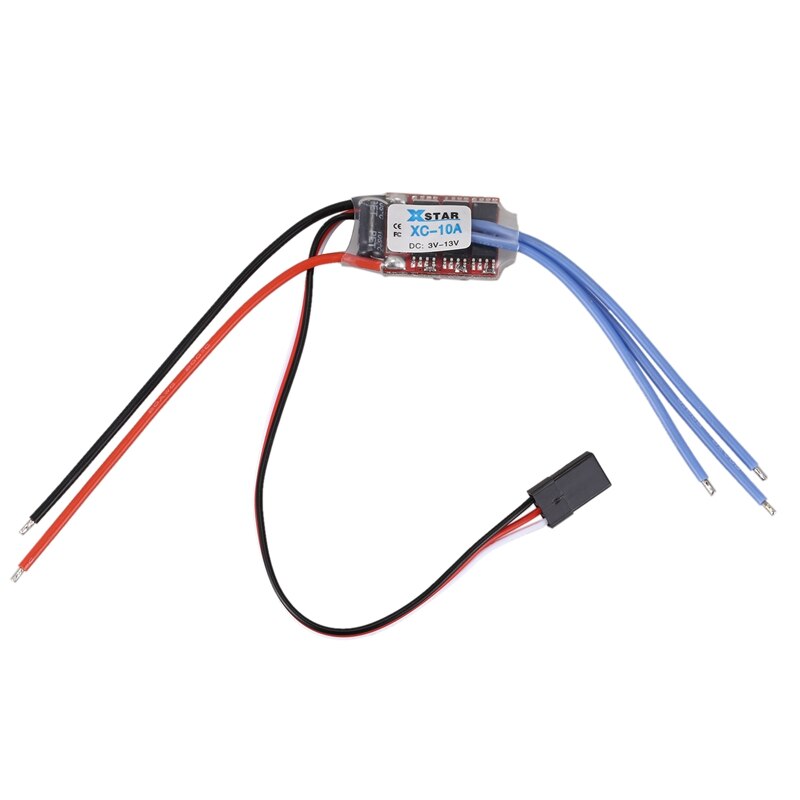 XC-10A RC Car Mini-Q Mini-Z Car Brushless ESC 10A 1-2S 8G Electronic Speed Controller Dual-Way Forward Reverse Brake Modes