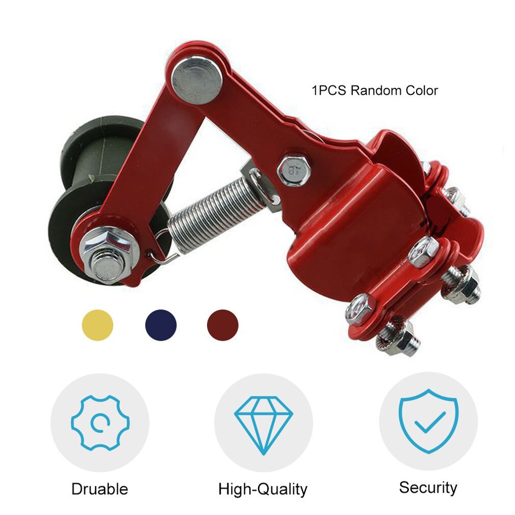Universal Motorcycle Parts Motorbike Chain Tensioner Roller Tool Auto Adjuster Portable Modified Accessories