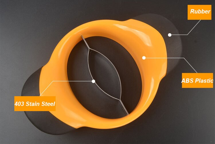 Mango Slicer Peeler Stainless Steel Mango Blade Cutter Splitter Pit Remover Non Slip Handles Extra Large Mango Cutter Divider