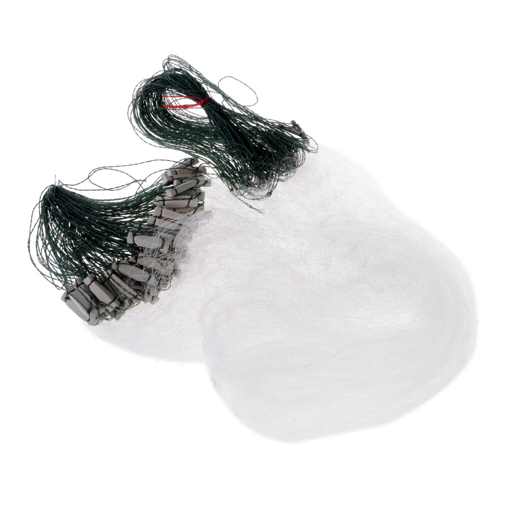 25m Monofilament Fishing Gill Net Sinking Fish Net With Float Fishing Tackle