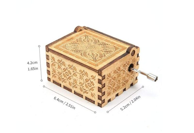 Gegraveerde muziekdoos - jij bent mijn zonneschijn, voor mama van dochter - ik hou van je mama