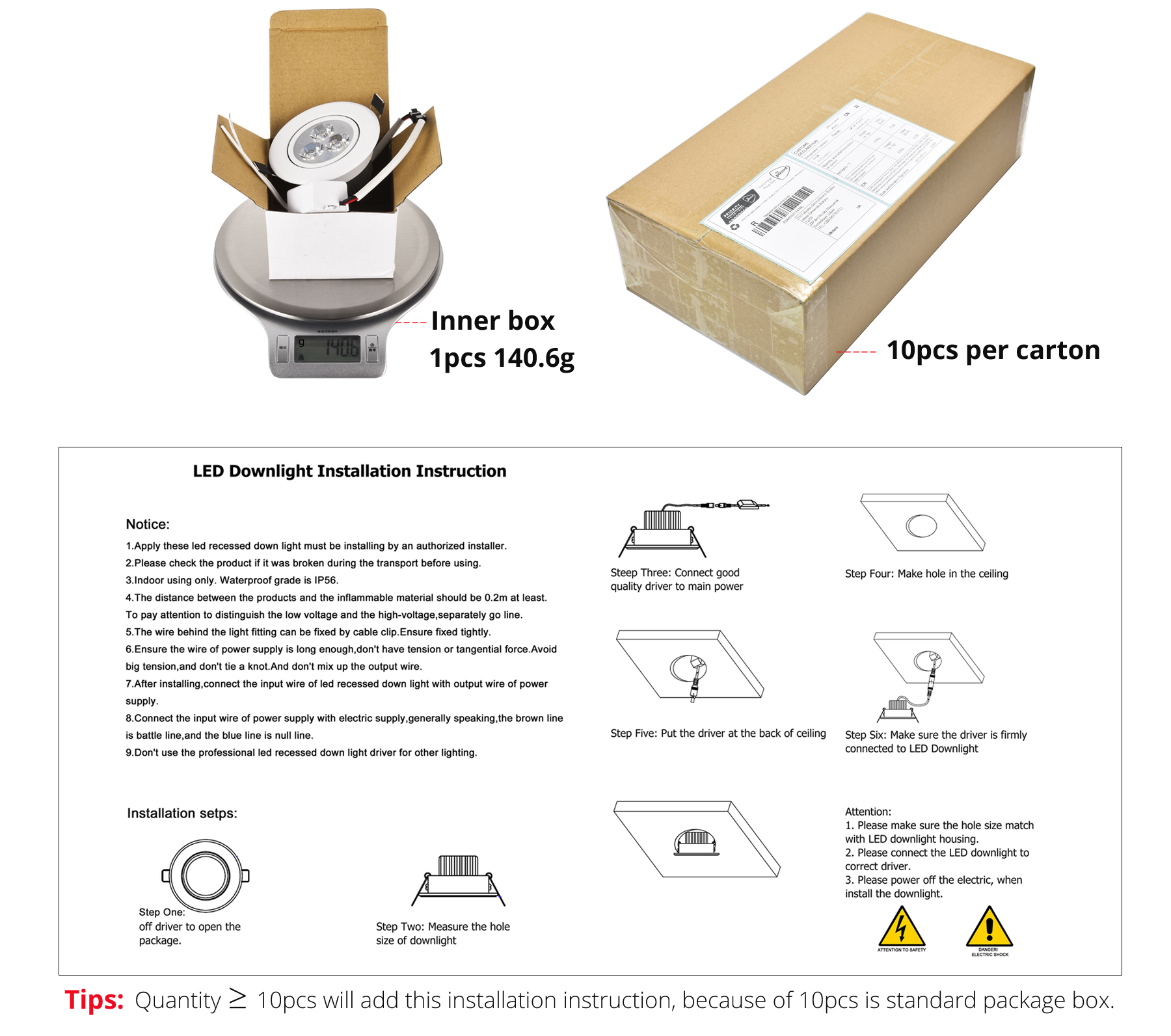 Dimbare Verzonken Led Downlight 3W 4W 5W 7W Dimmen Led Spot Light Led Plafondlamp Ac 110V 220V