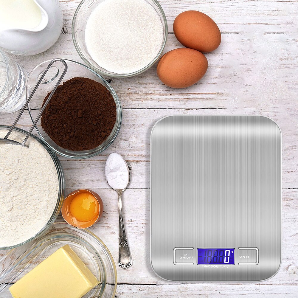 Portable Electronic LCD Digital Scales High Precision Kitchen Scale Weight Balance Measuring Tools