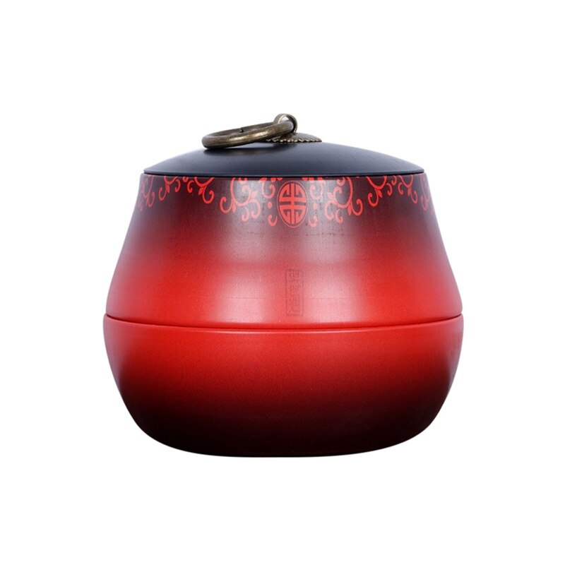 Metal Tins Tea Packaging Cans Kitchen Tea Box Jar Storage Holder Sweetmeats Candies Cans Tinplate Tea Empty Storage Box: A