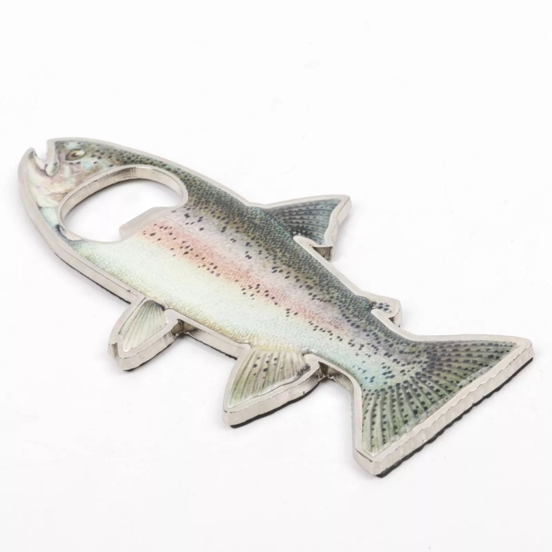 Ergonomic Stainless Steel Fish Beer Bottle Opener Easy to Cleans Bottle Opening Tool Suitable for Various Bottles