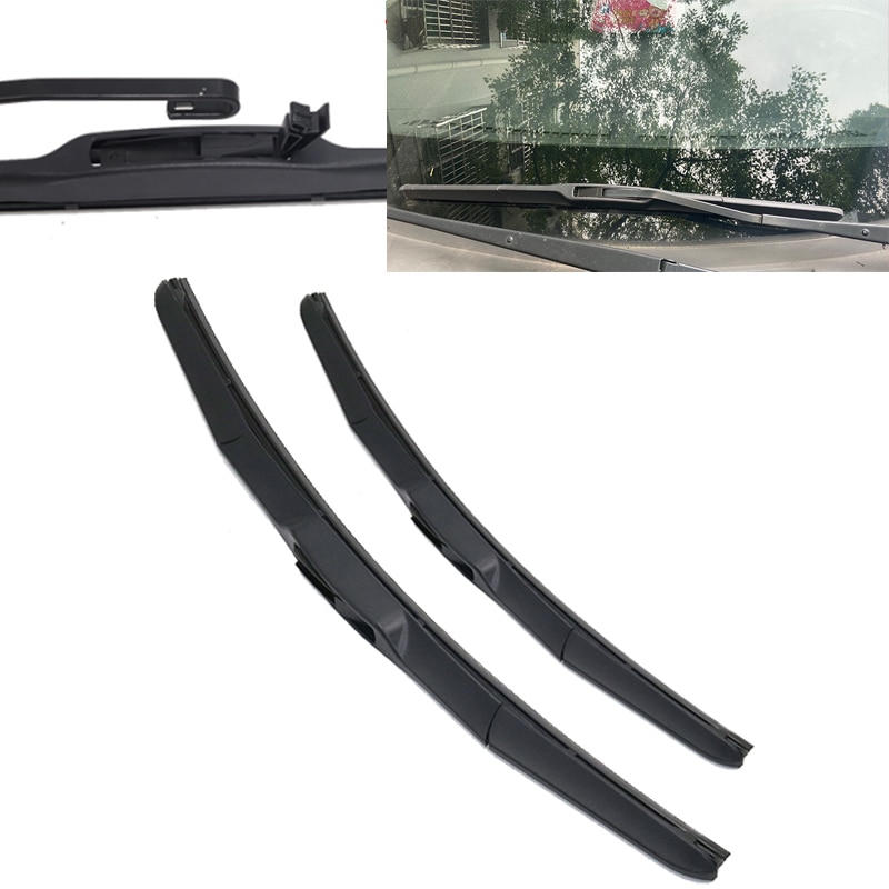 Pair Auto Car Windshield Wiper Blade For Toyota Corolla 2007 - Rubber Windscreen Wipers blades 26"+14"