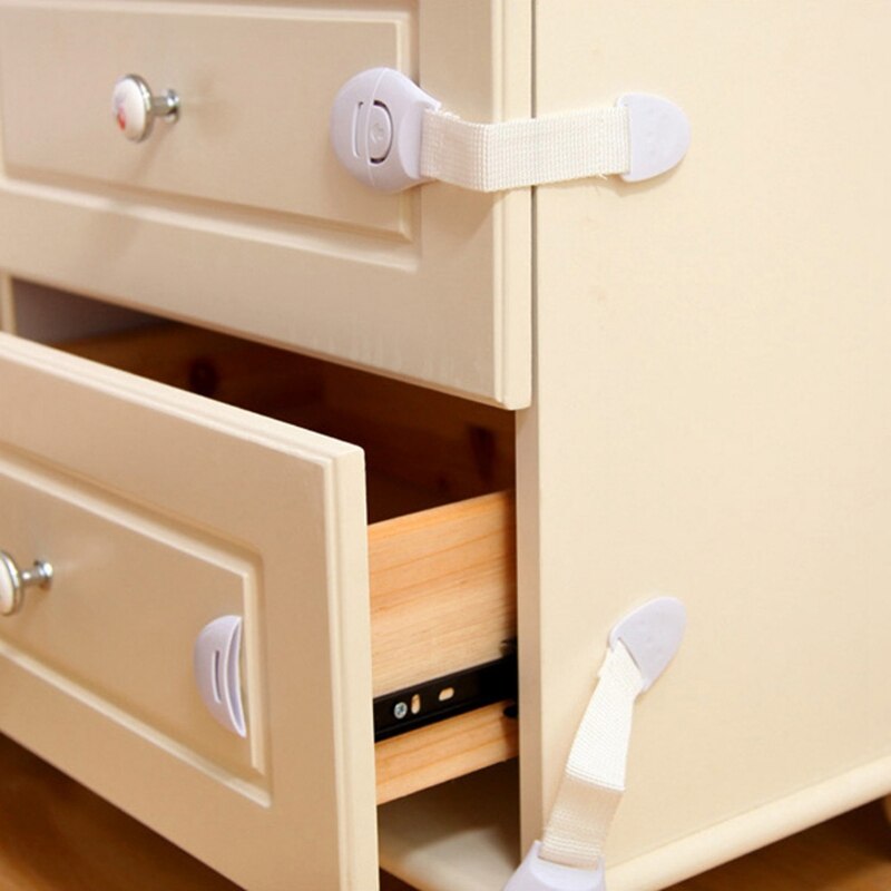 10pcs Children's Cabinet Lock Baby Safety Protection Child Safety Latches Drawers Cupboards Childproof Product