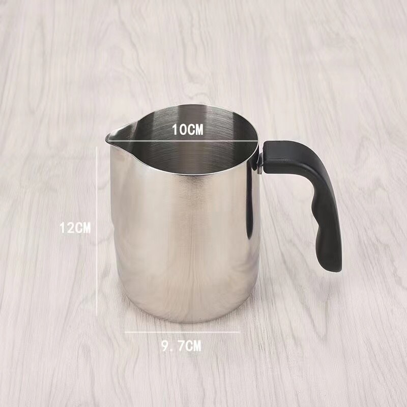 600/950/1500ML 304 Stainless Steel Milk Frother Pitcher Espresso Machine Accessories Milk Steaming Frothing Cup