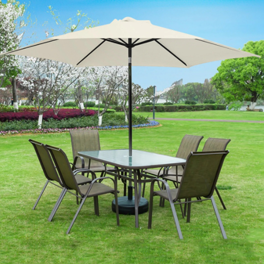 Wodoodporna tkanina Oksford outdoorowa z daszkiem parasol w celu uzyskania materiałowa osłona parasol ogrodowy osłona zadaszenia ogrodowa dostaw